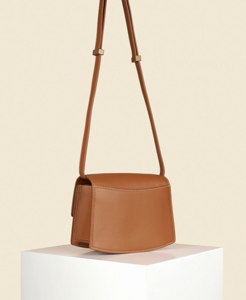 Cafuné Small Pendulum Ženske Torba Crossbody Smeđe | OXL1495YO