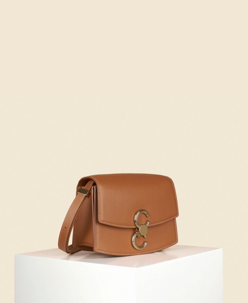 Cafuné Small Pendulum Ženske Torba Crossbody Smeđe | OXL1495YO