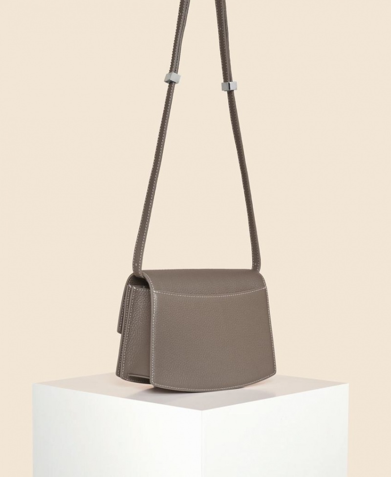 Cafuné Small Pendulum Ženske Torba Crossbody Sive Smeđe | ZPB2039FC