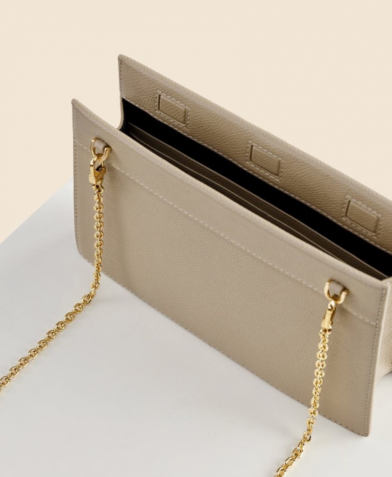 Cafuné Stance Chain Ženske Torba Crossbody Bež | LRR3782SF