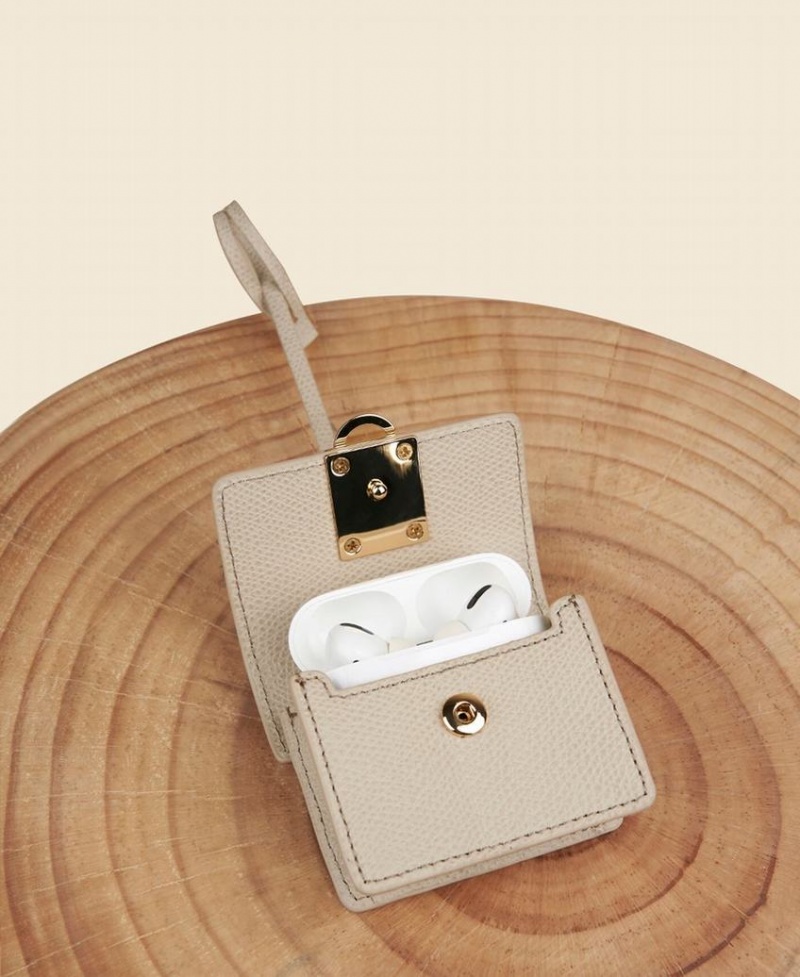 Cafuné Stance Pod AirPods Case Ženske Mini Torbe Bež | SCL1755OM